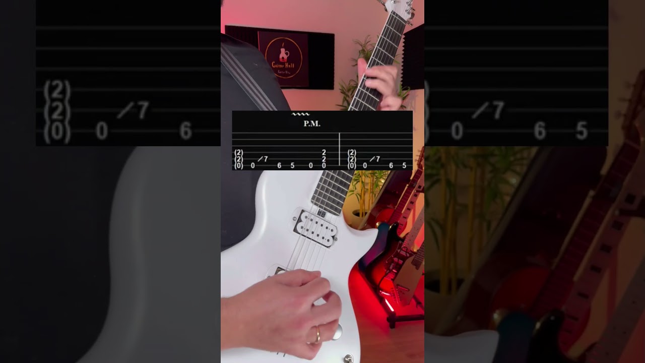{TAB} Enter Sandman - Metallica ⌛️🔥🤘 (Both Hands Guitar Tab) feat Enya Nova Go Sonic 🎸 #guitar