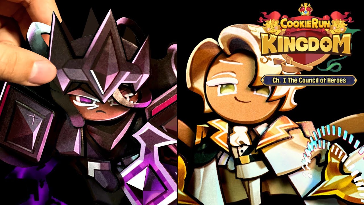 다크카카오, 클로티드 크림 쿠키 만들기! / 쿠키런 킹덤 [Cookie Run Kingdom] | 마지막 영상