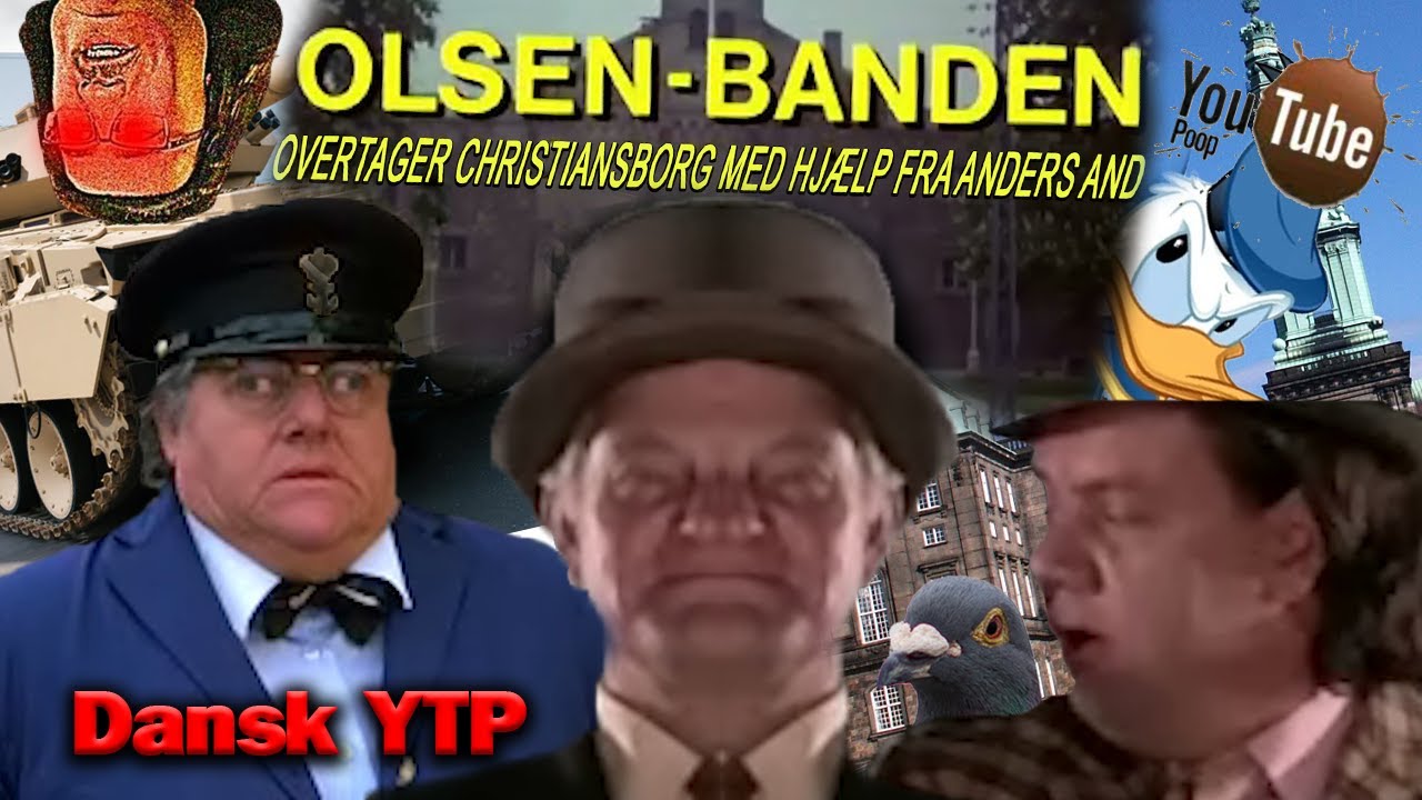 Dansk YTP: Olsen Banden overtager Christiansborg med hjælp fra Anders And (Ufærdig)