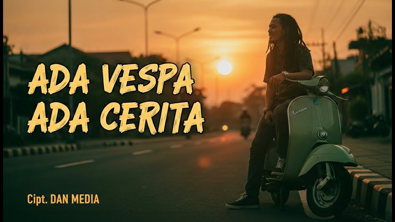 Ada Vespa Ada Cerita - Reggae Santai Jalanan | DAN MEDIA (AI Music)