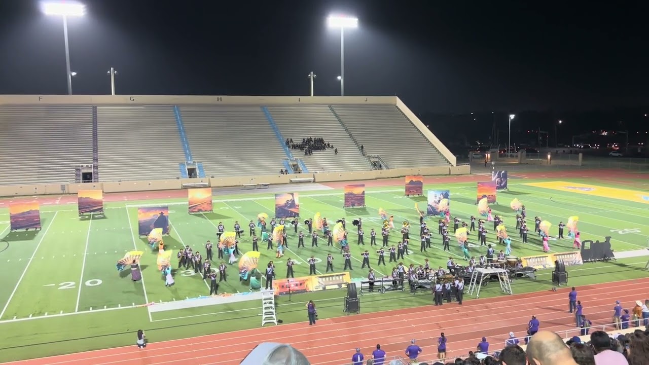 2024 McHi band marching show “All Aboard!” pigskin