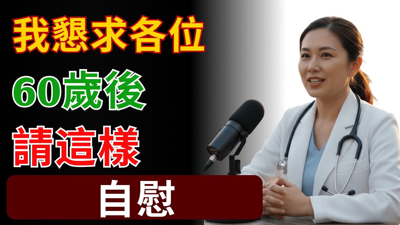 泌尿科醫師懇求您：60歲後自慰請用這個方法 – 避開這3大致命錯誤