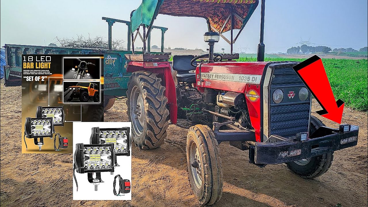 18 LED BAR LIGHT🔥 set of 2  All vehicals head lights 2025 @mourya_anil