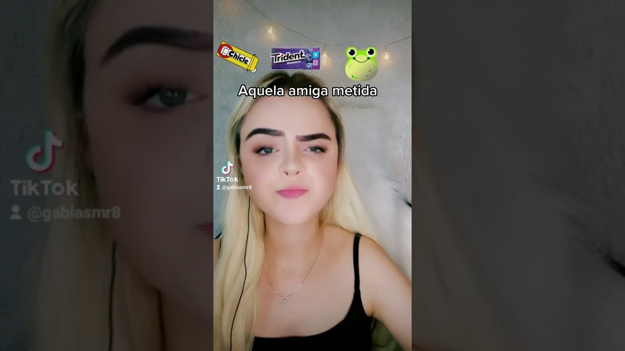 ASMR CHICLETE METIDO MUKBANG