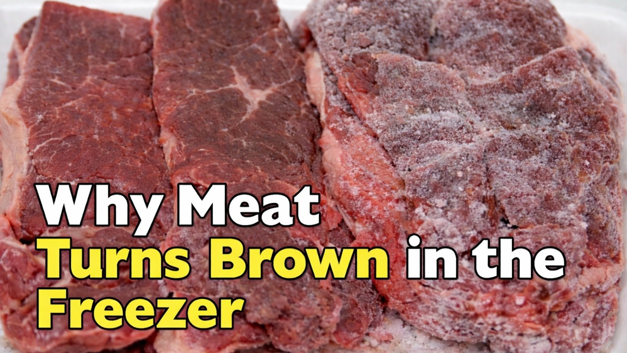 Why Frozen Meat Turns Brown (Is It Still Safe?) (When its Achually Bad)