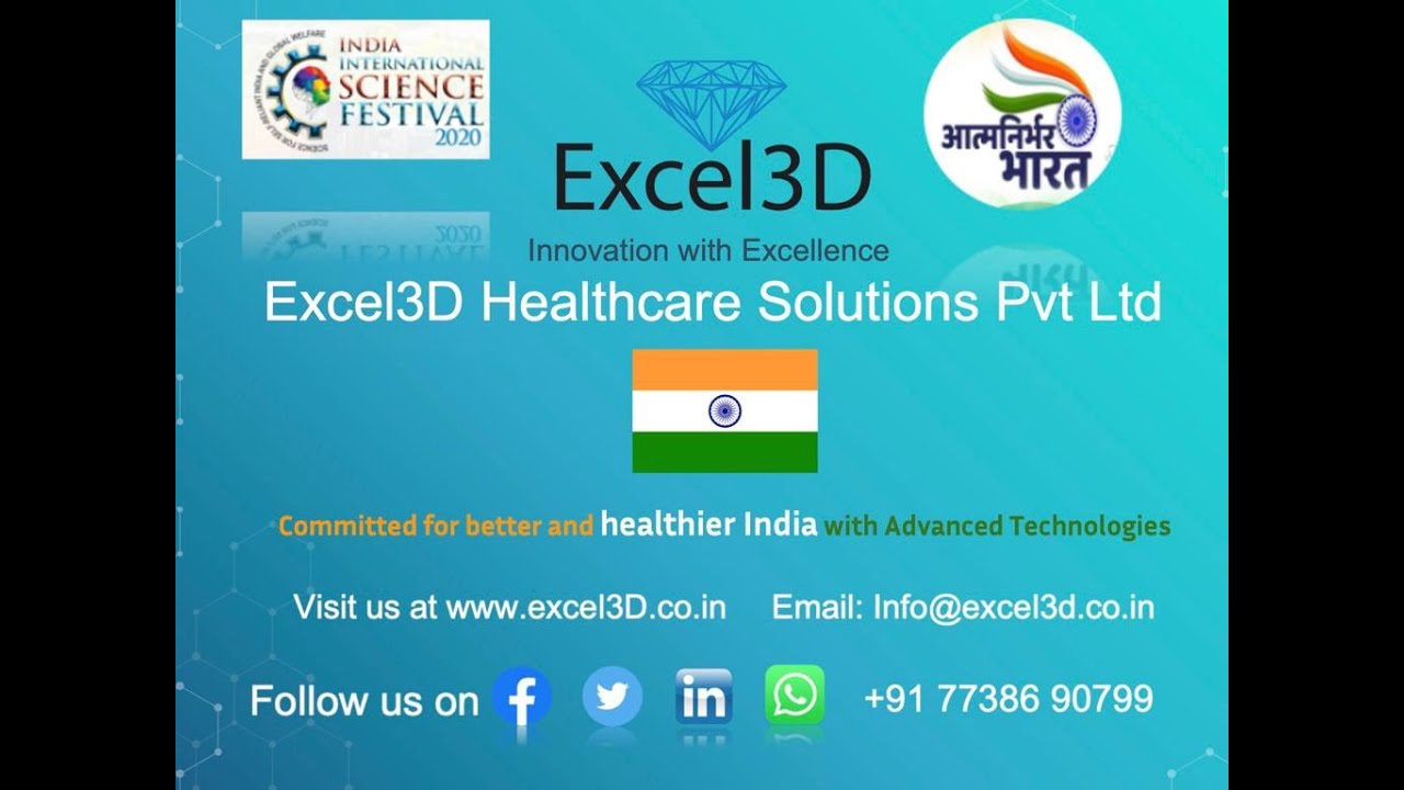 Excel3D - innovative products for Indian healthcare system