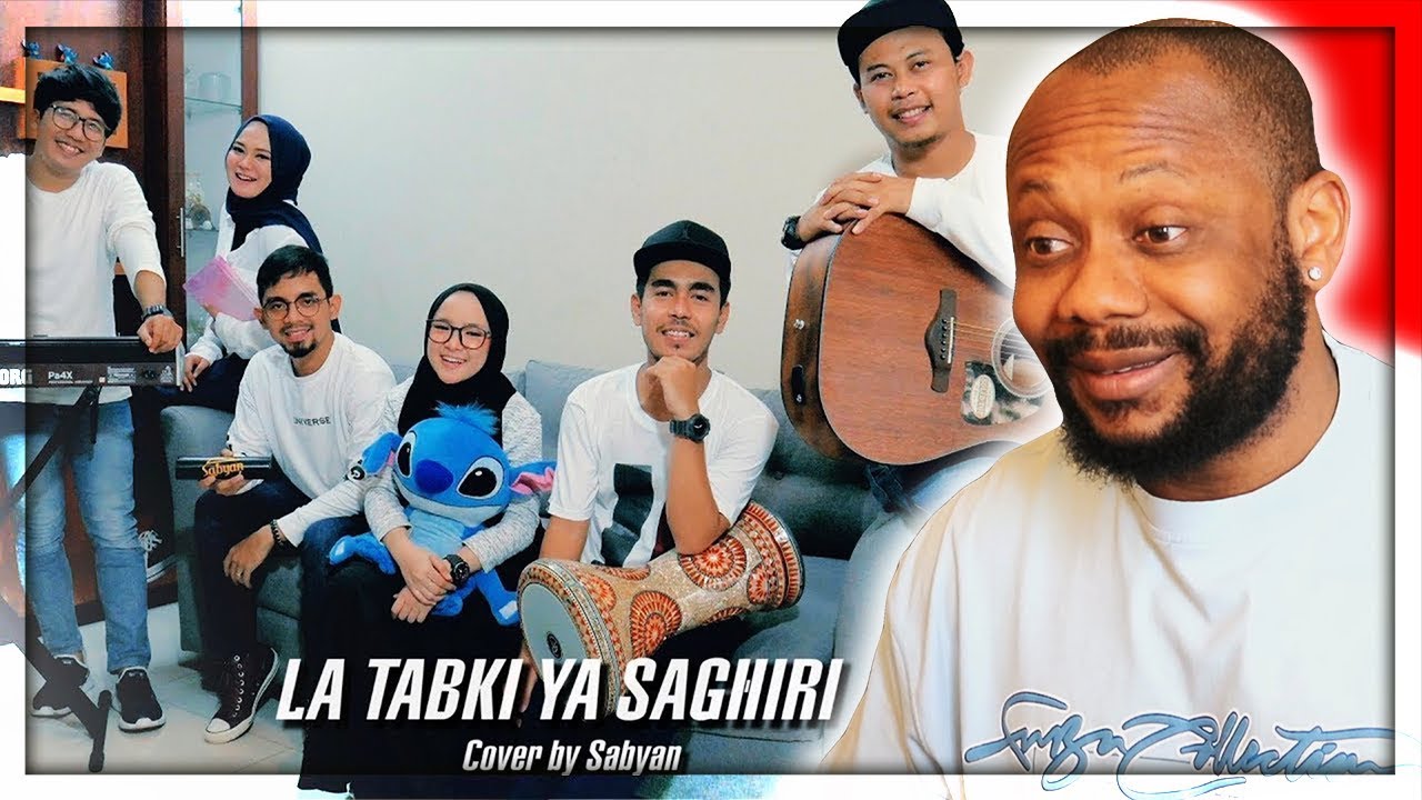 LA TABKI YA SAGHIRI - Cover by Sabyan | INDONESIAN MUSIC REACTION!!!