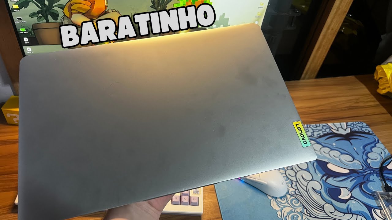 (🔥MUITO BARATO🔥) Comprei Um notebook baratinho da LENOVO (LENOVO IDEAPAD 1i)