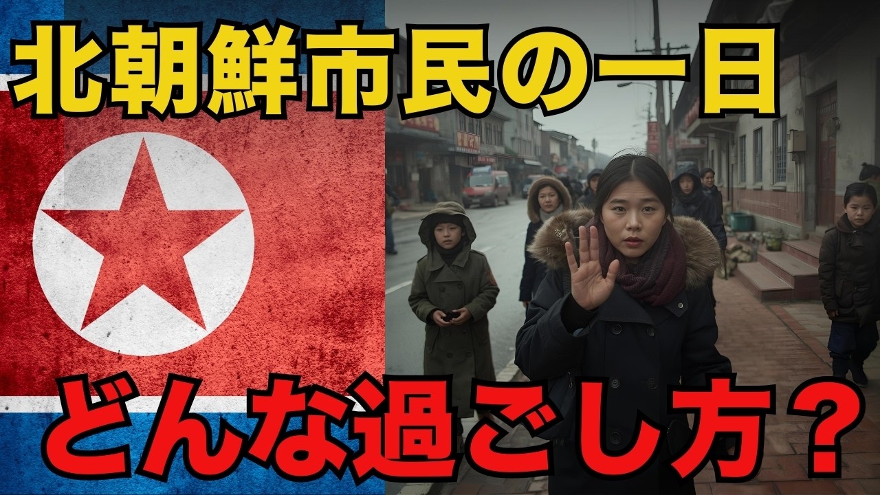 【過酷すぎる】北朝鮮市民の「普通の一日」が過酷すぎる