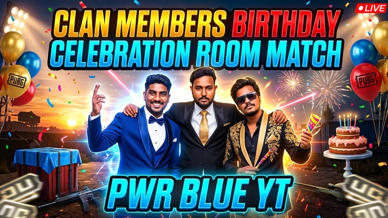 Celebrating Birthday with My PWR Clan Family 🎂🔥