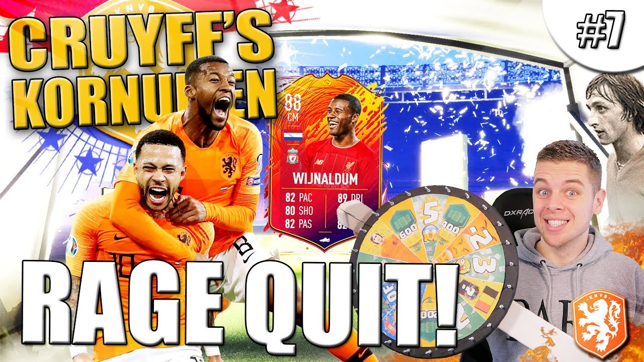 SNELSTE RAGE QUIT OOIT! Cruyff's Kornuiten #7
