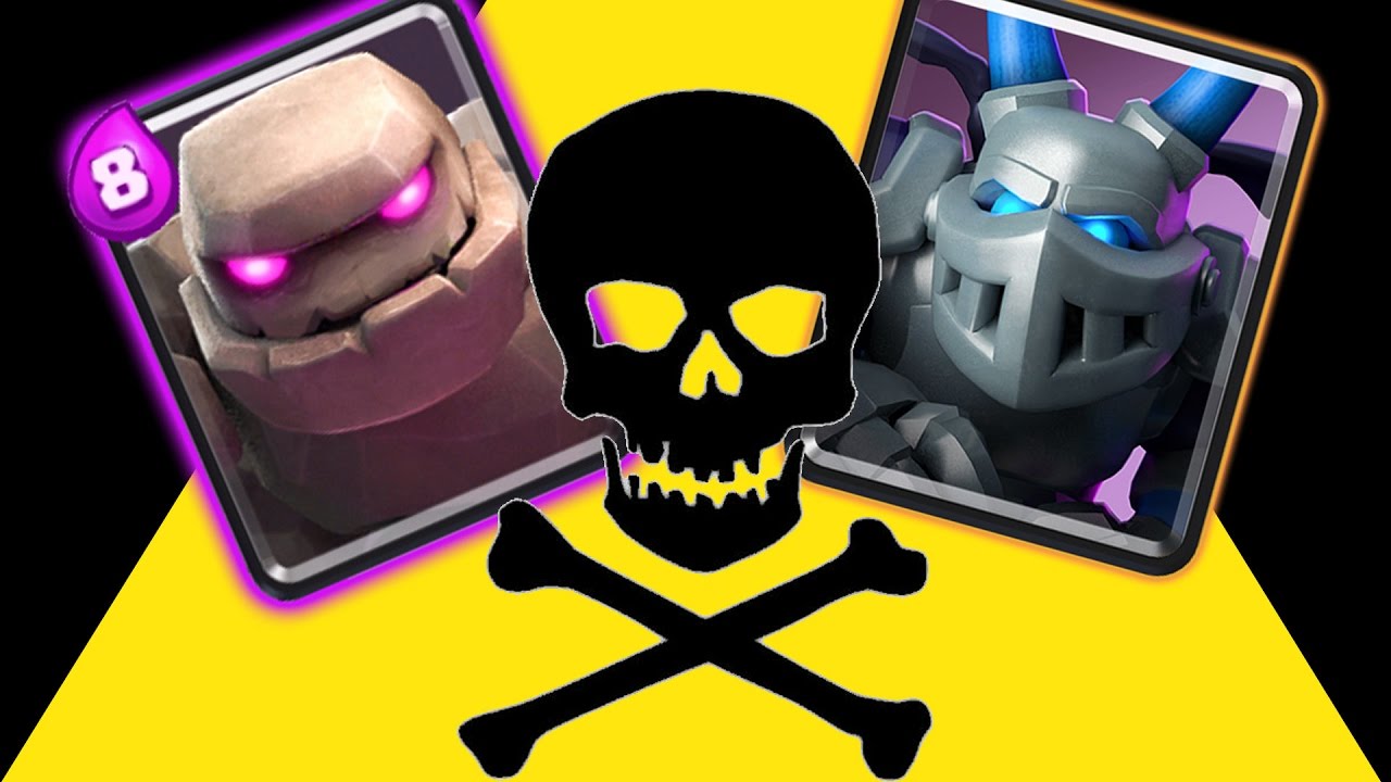 ¡¡GOLEM CON MEGAESBIRRO ES UN COMBO LETAL!! | Clash Royale con TheAlvaro845 | Español