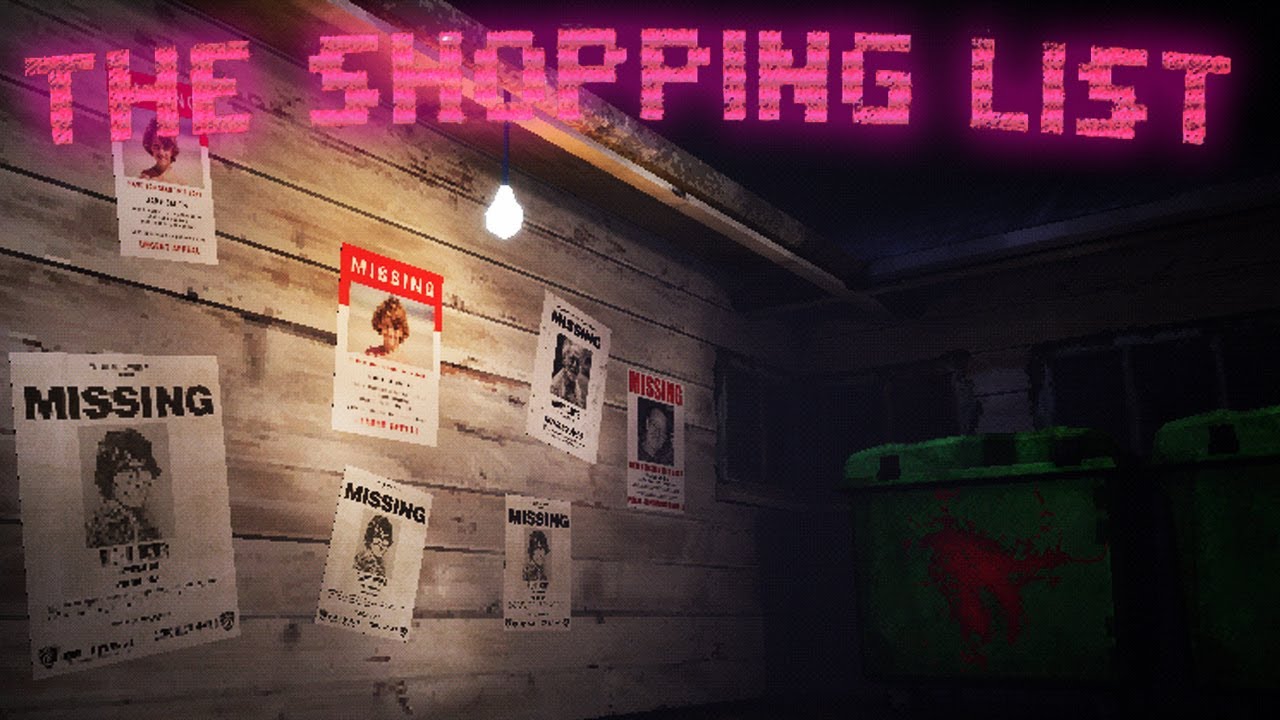 The Shopping List (Horror Game) | Full Gameplay (No Commentary)