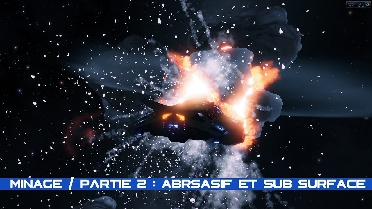 Le minage : Surfaceur abrasif et charges pénétrantes (Partie 2)