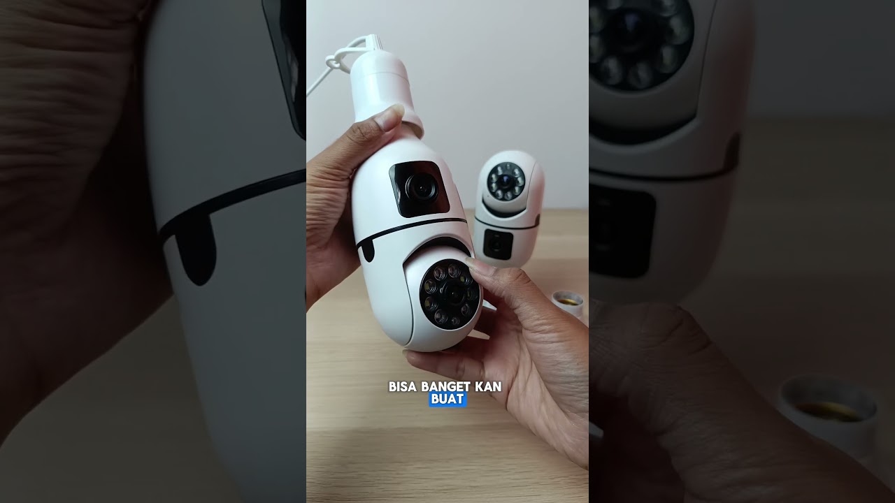 Cara pasang cctv bohlam E27A V380 dual kamera #cctvjarakjauh #cctvbohlam #cctv #cctvmurah