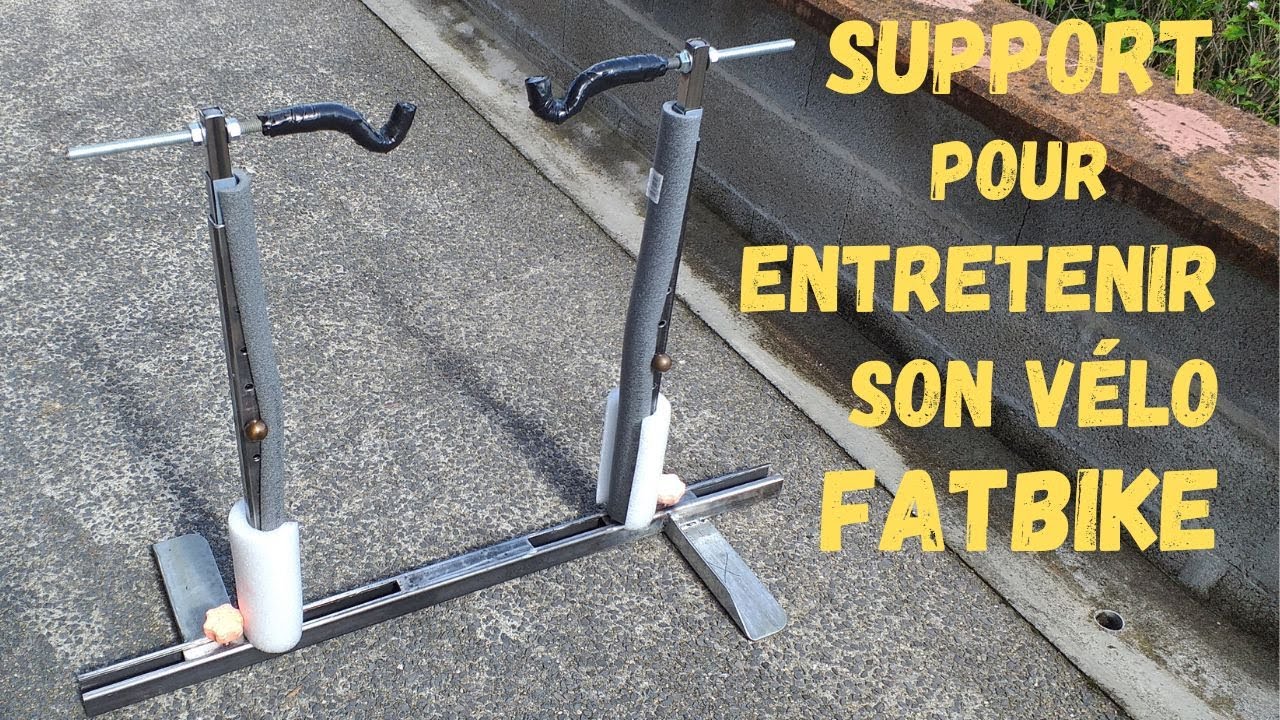 Support pour entretenir son vélo FATBIKE