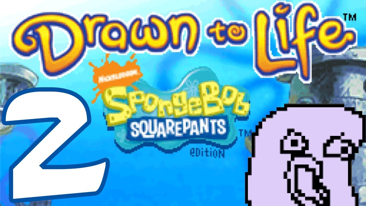 Let's Play Drawn to Life: Spongebob Edition, ep 2: My favourite pencil