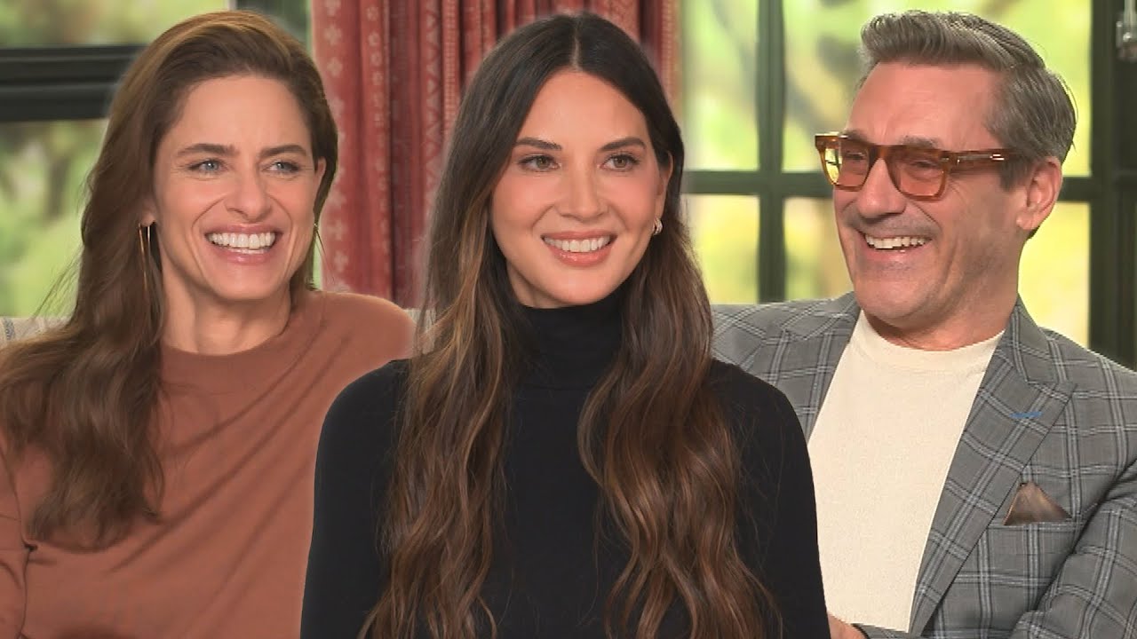 Jon Hamm and Olivia Munn Dish on Playing Friends With Benefits (Exclusive)
