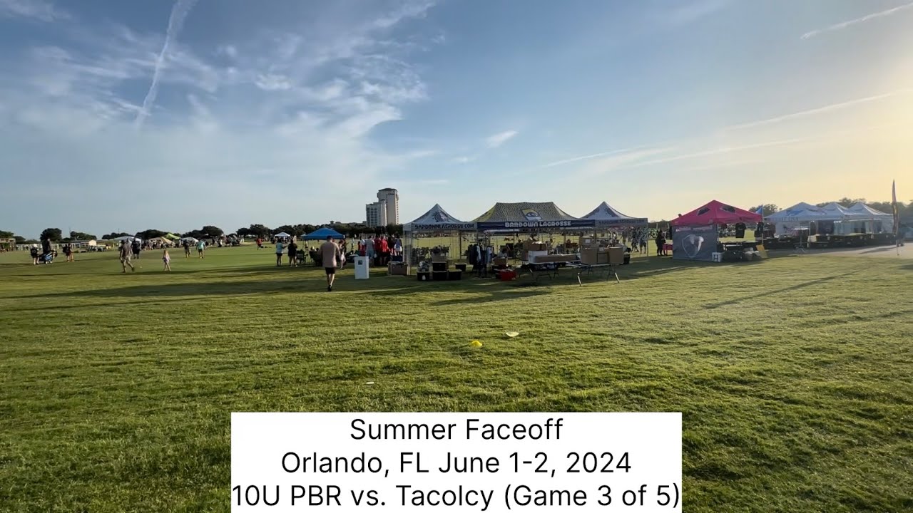 10U Boys Lacrosse Palm Beach Revolution vs. Tacolcy