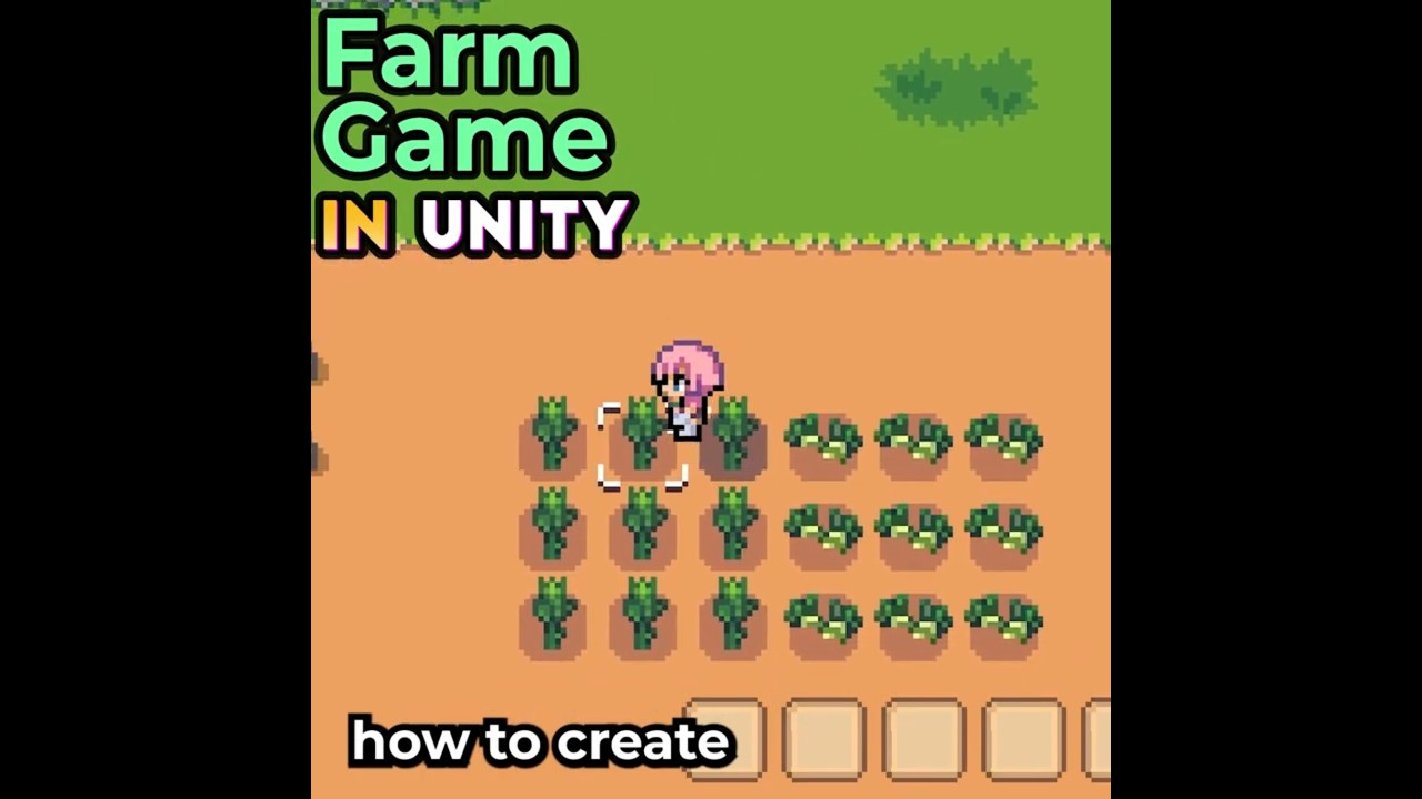 Make your own Farming Game in Unity - Video Course
