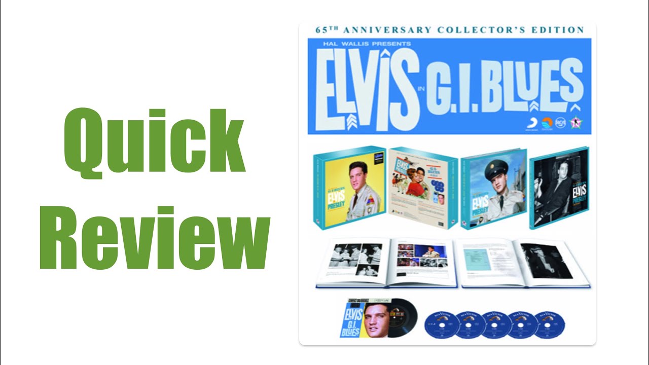 Elvis Presley - FTD Review The Making of GI Blues book CD Vinyl Box Set Collection #elvispresley