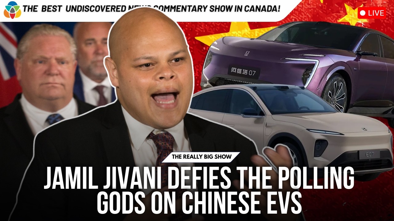 Jamil Jivani defies the polling gods on Chinese EVs