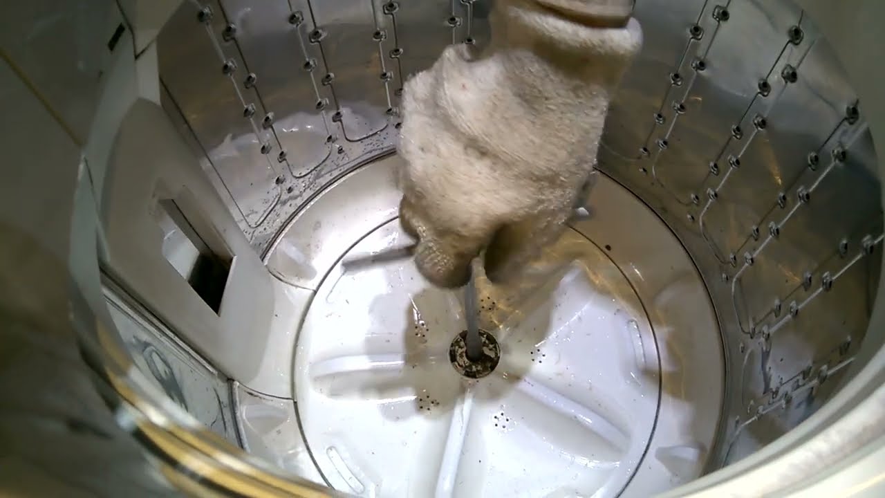 Cambio de caja de transmisión lavarropas carga superior. Video 1