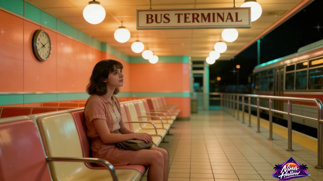 Bus Terminal Silence | Calm Synthwave Female Vocals Late Night | Dreamwave &bull; Chillwave