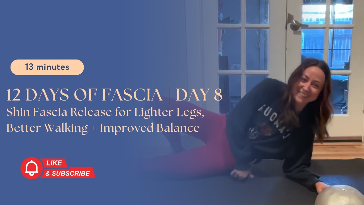 12 Days Of Fascia | Day 6 + 7  | Hips & Glutes Roll-Out for Deep Release + Glute Activation