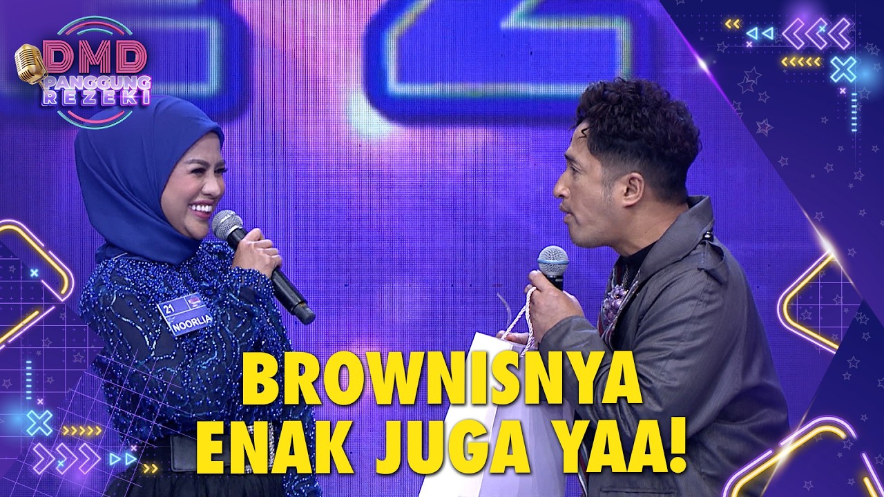 REAKSI TAK TERDUGA! Irfan Hakim Puji Brownies Buatan Noorlia! | DMD PANGGUNG REZEKI