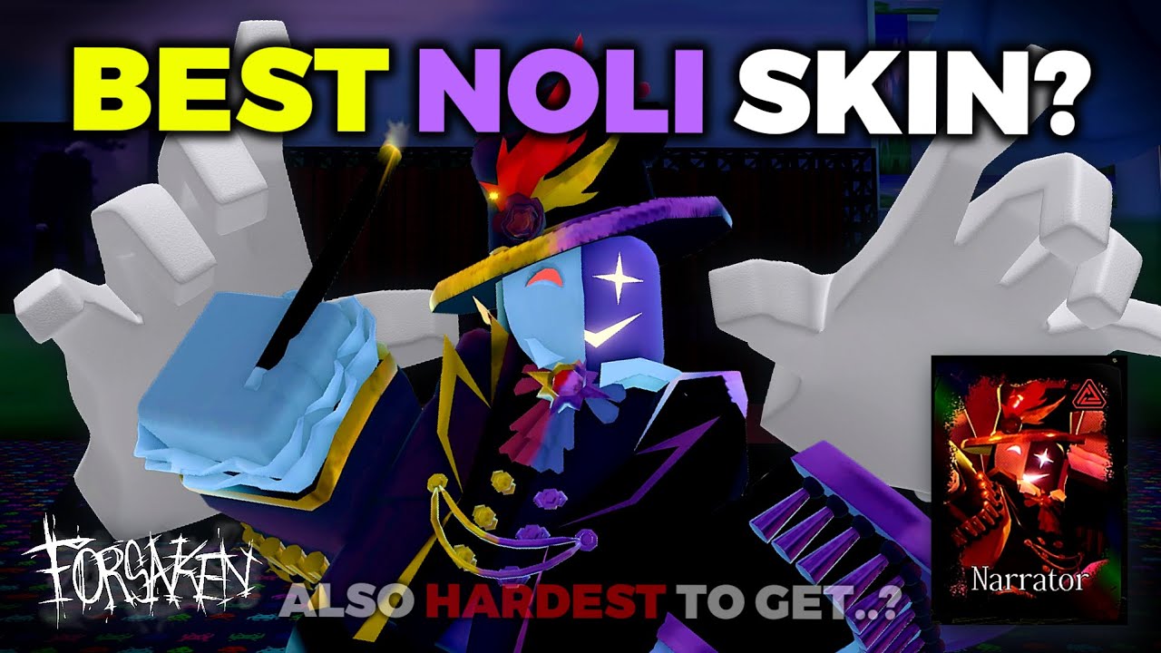 UNLOCKING NARRATOR NOLI + GAMEPLAY w/ Thoughts Explained! (Roblox Forsaken)
