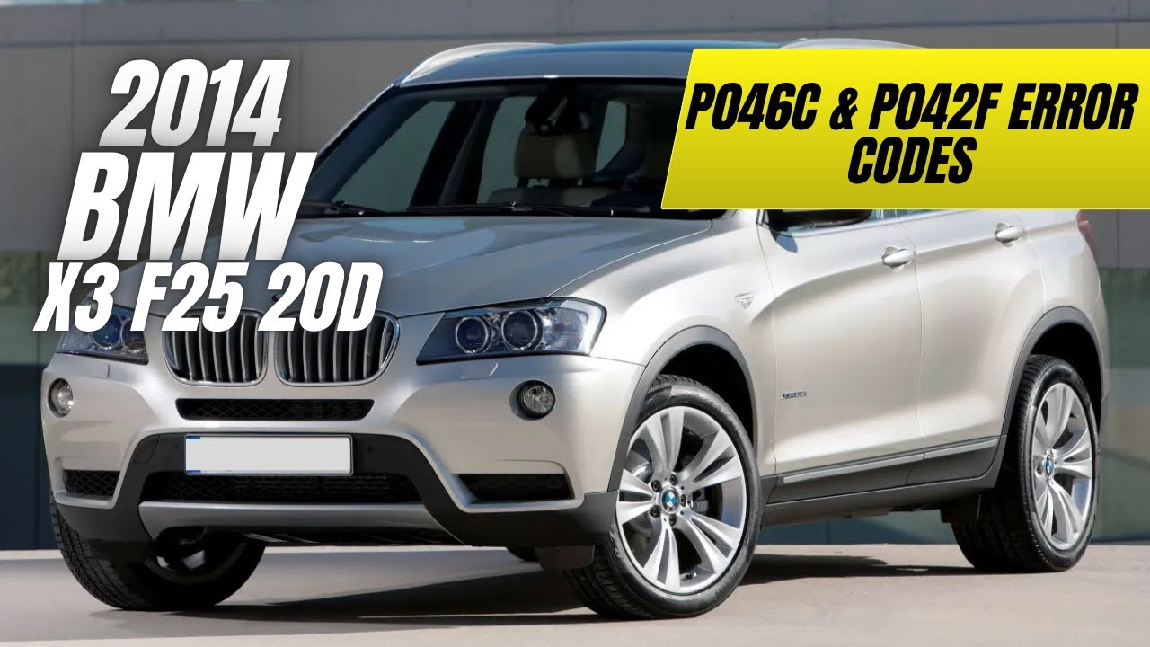 Ремонт BMW X3 F25 N47 | Коды ошибок P046C и P042F + Устранение утечки охлаждающей жидкости в охла...