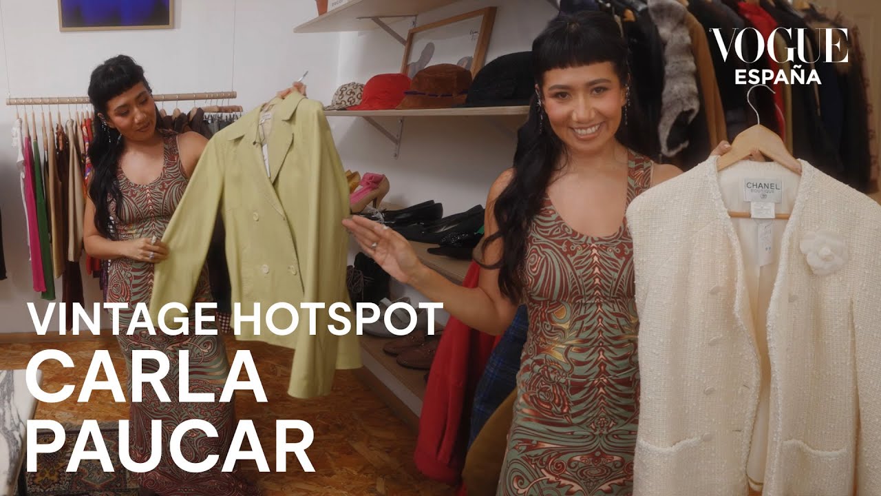 Carla Paucar: ruta de compras vintage por Madrid | Vintage Hotspot | VOGUE España