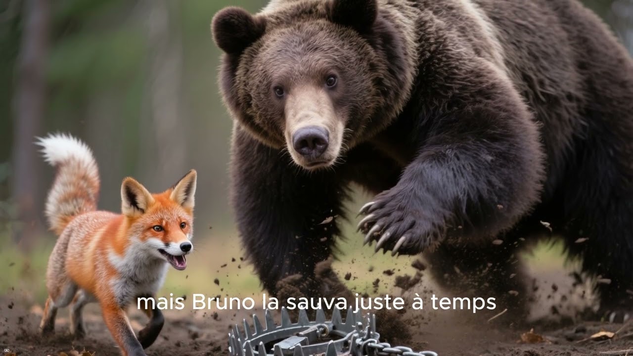 La Forêt aux Mille Voix | Une Histoire Magique d’Animaux 🌳✨