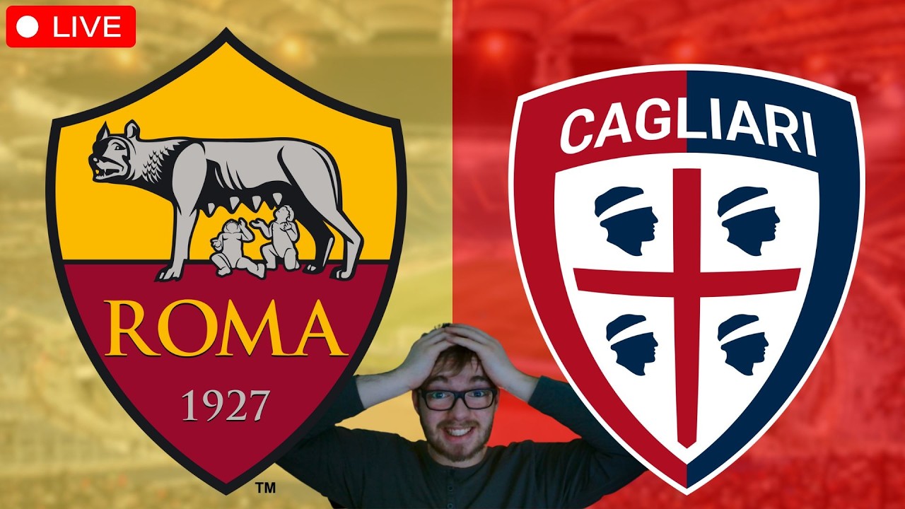 AS Rom - Cagliari Calcio / Serie A Watchalong LIVE