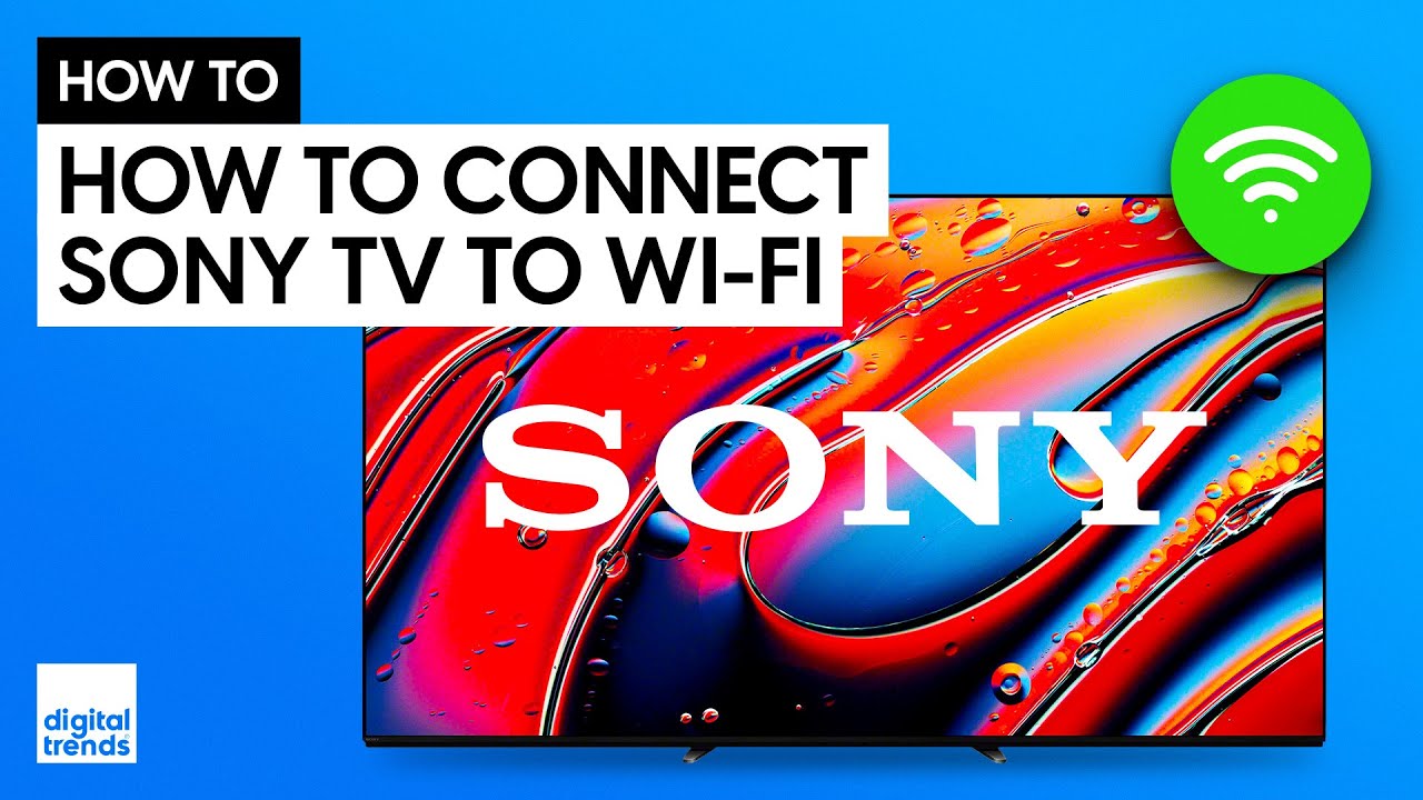 Jak podłączyć telewizor Sony do sieci Wi-Fi