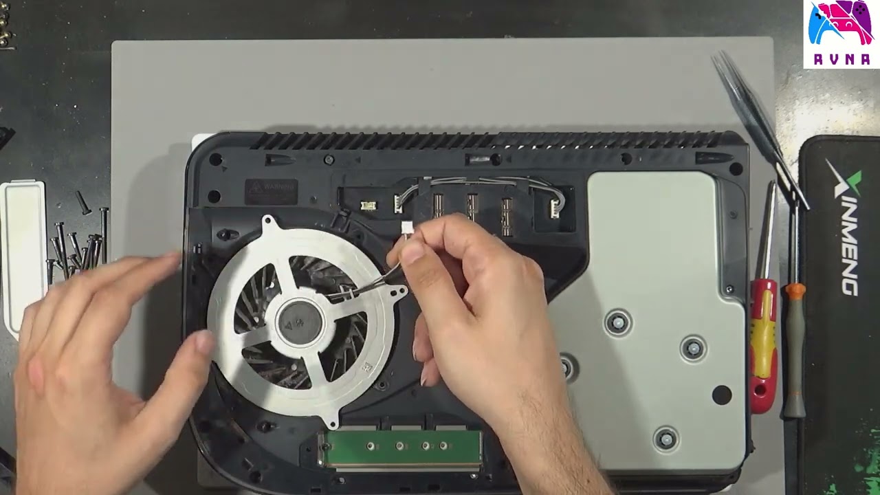 TUTORIAL SMONTAGGIO E MANUTENZIONE PS5 VERSIONE DISCO MODELLI 1016A E 1116A