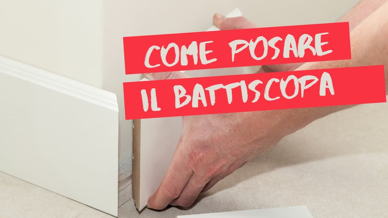 Battiscopa: come si posano? Guida breve per principianti