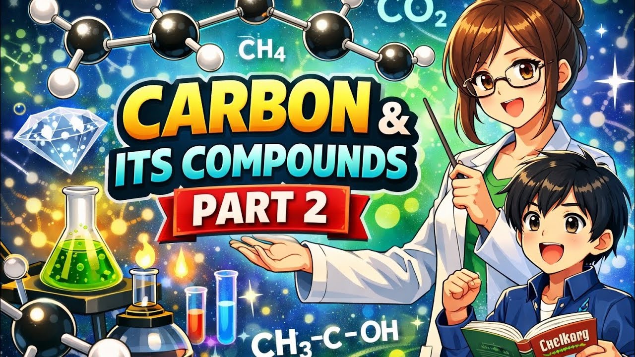 Carbon and it's compound class 10 (Rapid revision )