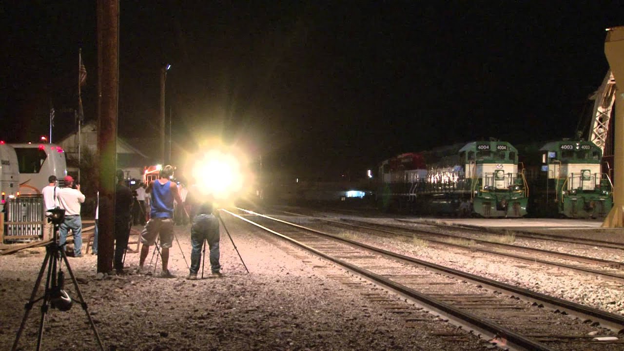 ATSF #3751 arrives in Parker, AZ, on Monday, May 14, 2012