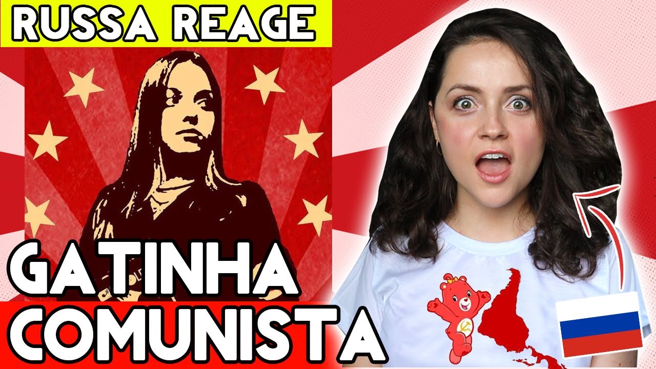 GRINGA REAGE GATINHA COMUNISTA - VITROLES |  NA RÚSSIA ESTA MÚSICA SERIA PROIBIDA!