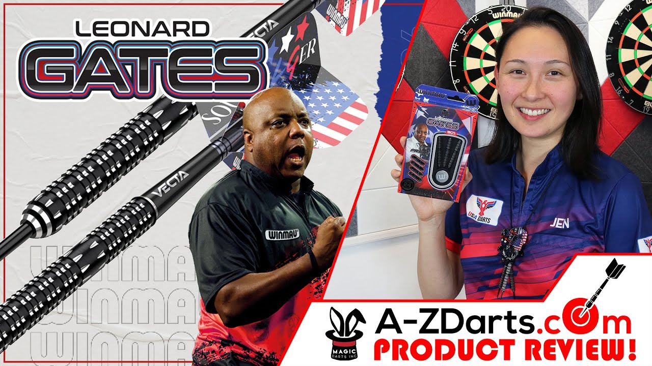 Winmau Leonard Gates G1 Darts | Soft Tip and Steel Tip Barrel | Product Review