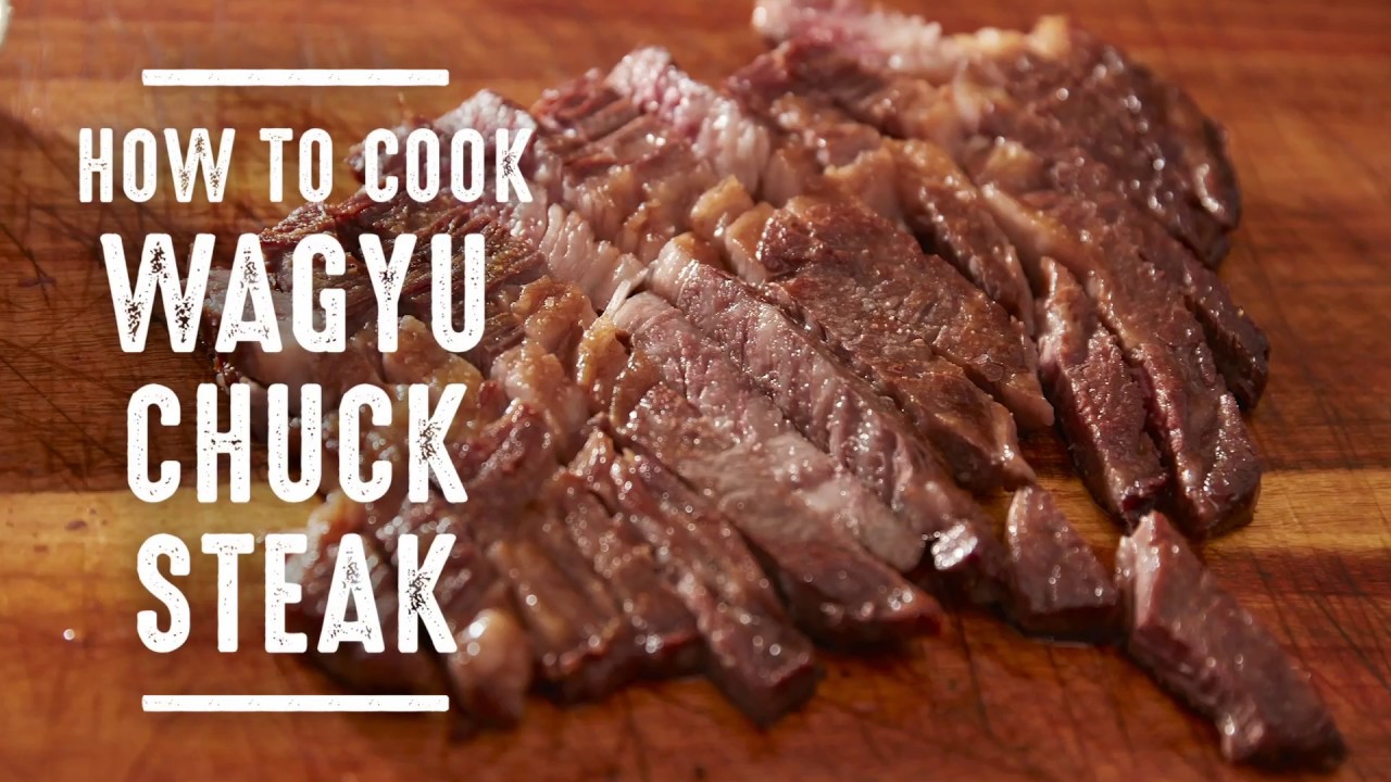 How to Cook Japanese Wagyu Chuck Steak