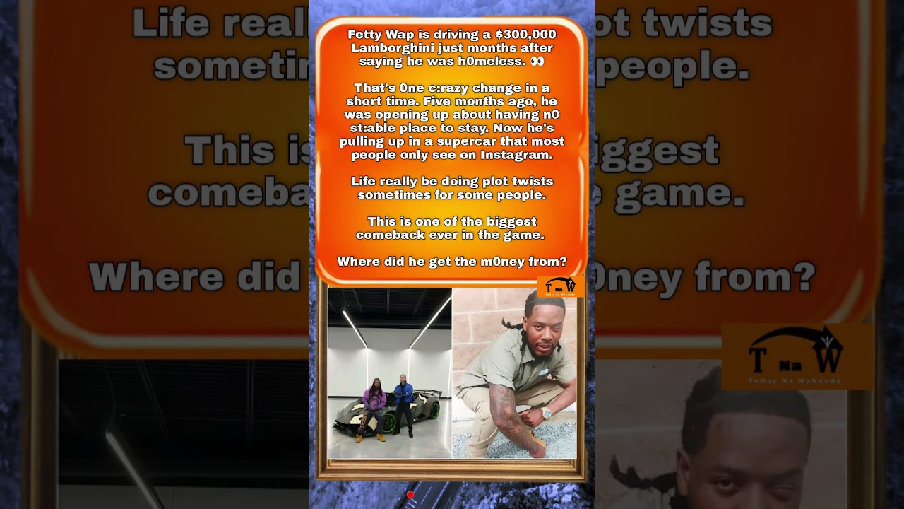 Fetty Wap Spotted in Luxury Car Months After Hardship Claims 👀💰 #shorts