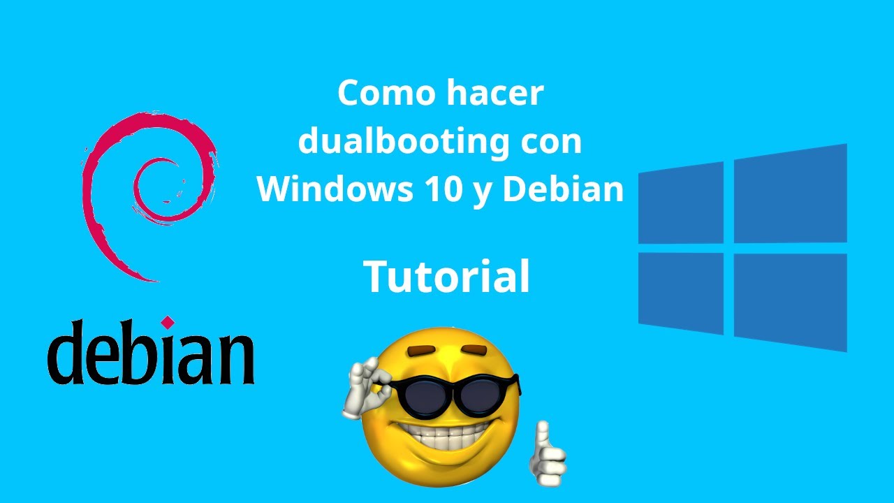 Como instalar el sistema operativo Debian 12 junto con Windows 10 (Dual booting) - Tutorial