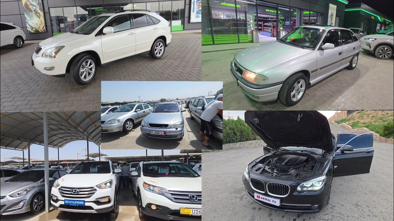 Мошинбозори Хуҷанд Hyundai SantaFe Opel astra Kia k7 k9 BMW 730 Lexus RX Opel zafira Kia Carnival