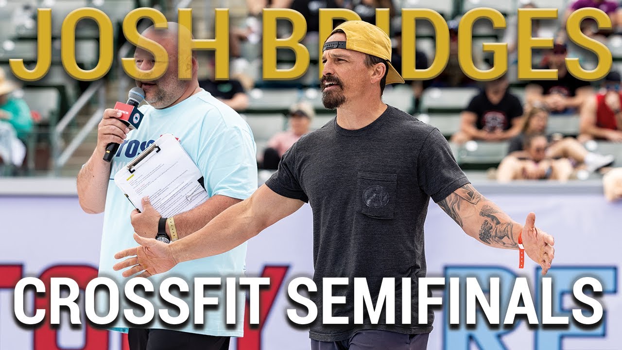 Josh Bridges Back on the Competition Floor! West Coast Classic CrossFit Games Semifinal