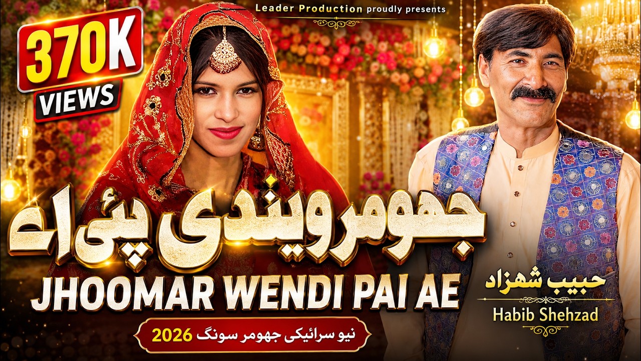 Jhomar Wendi Pai Ae | Habib Shehzad | New Saraiki Wedding Sehra | Gero Gerap Gero