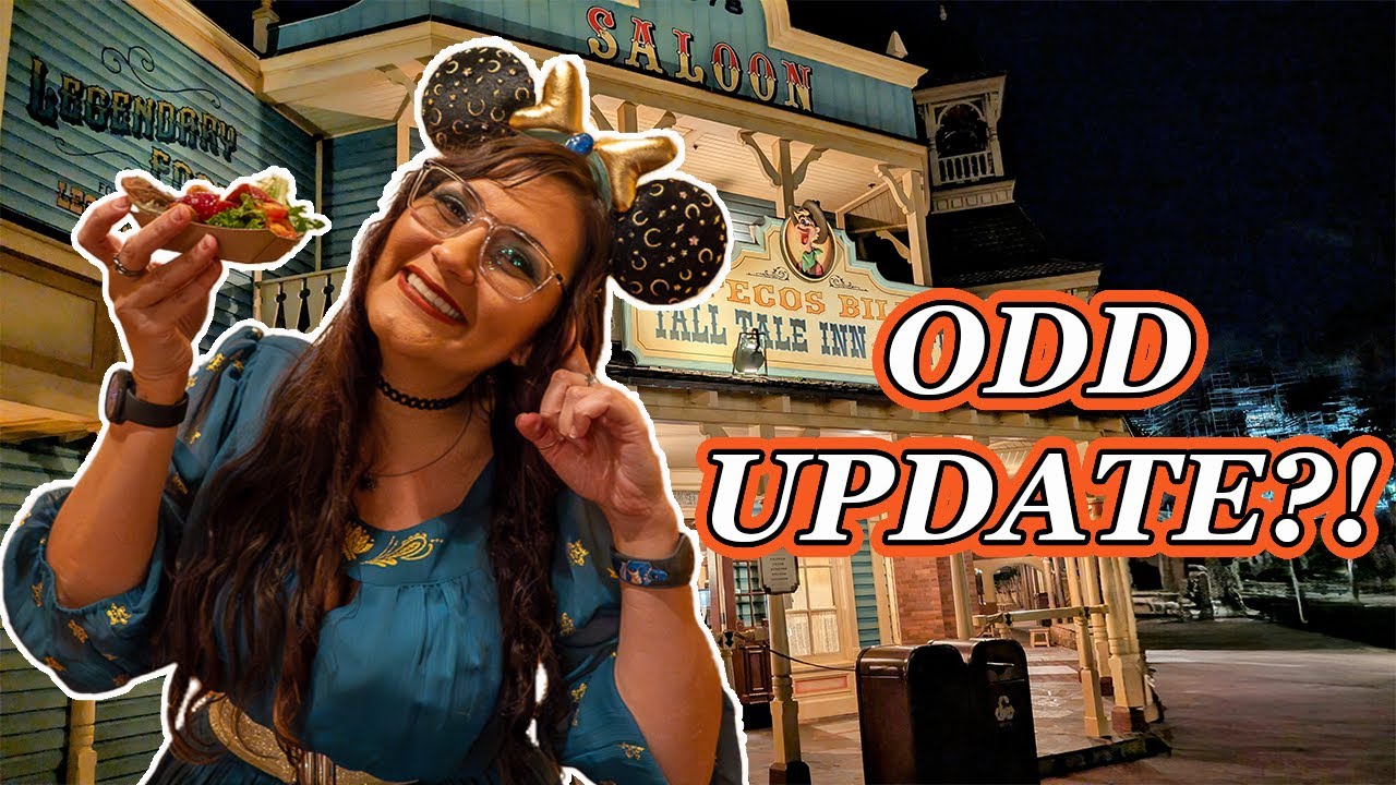Disney Magic kingdom food  🏜 Pecos Bill Tall Tale Inn and Cafe review