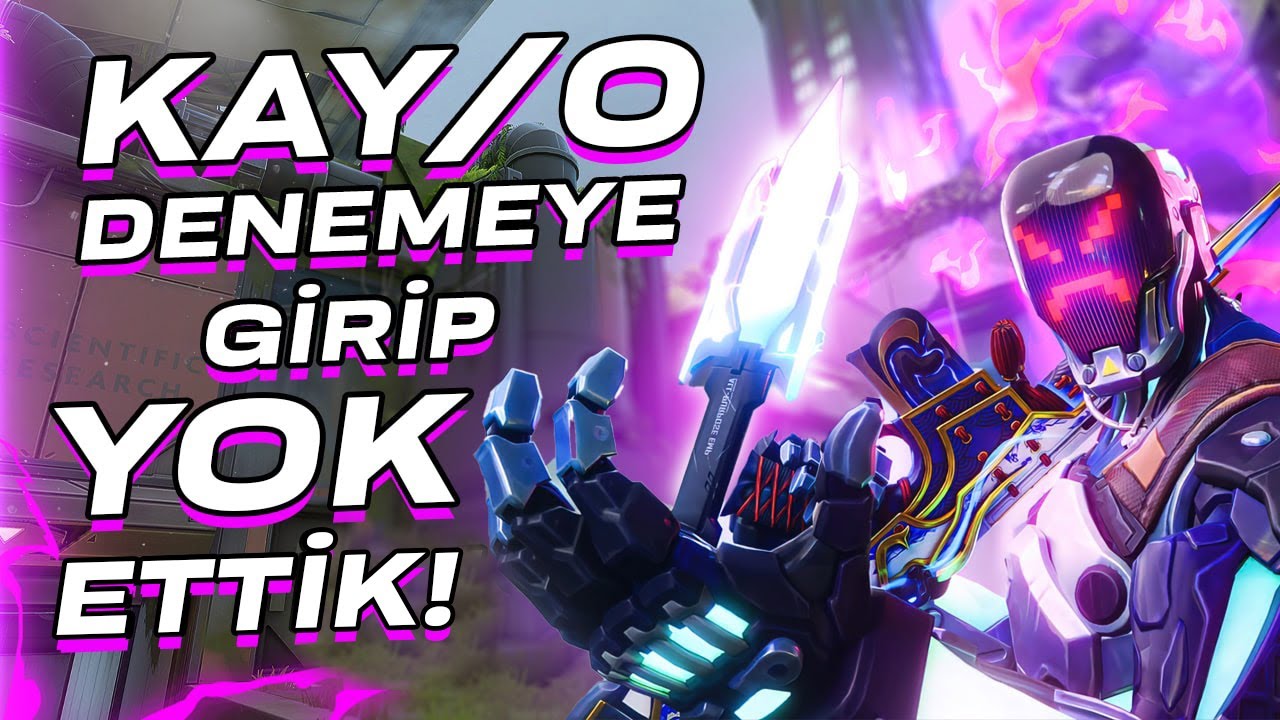 KAY/O'YU DENEMEYE GİRİP YOK ETMECE! | Valorant 5v5 Dereceli